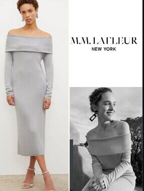 MM Lafleur Lalita Silk Jersey Midi Dress